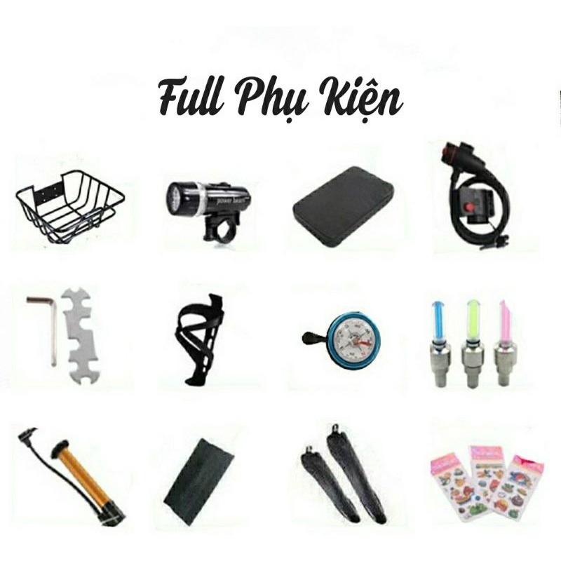 XE ĐẠP GẤP THỂ THAO NAM NỮ XKANG Bản Nhỏ  Bánh 16inh