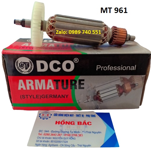 Rotor máy mài MT 961 - 953 dây đồng