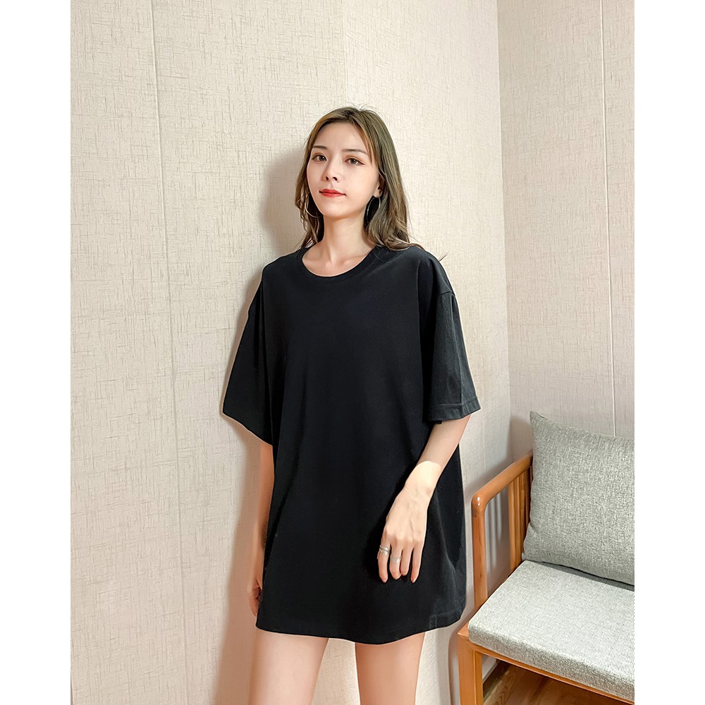 Áo Thun Unisex 9x & 2S Clothing Basic Tee Màu Đen Phông Trơn Nam Nữ Tay Lỡ Oversize Cao Cấp