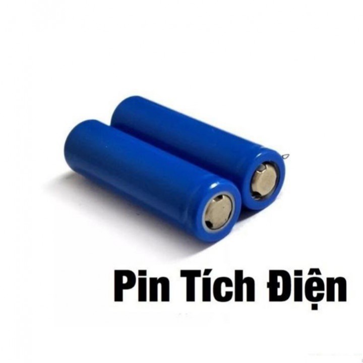 Pin sạc li-ion 3.7v Tốt, dùng cho quạt mini, đèn pin. Dung lượng cao, tuổi thọ bền