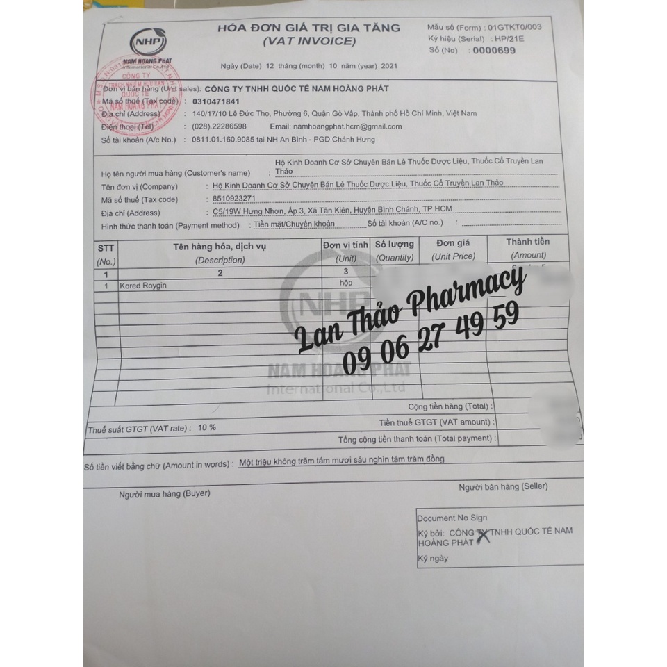 SÂM KOREA ROYGIN NEW 868MG HỘP 60 VIÊN CHÍNH HÃNG GIÁ TỐT