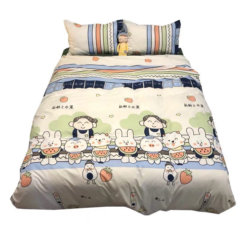 [MẪU CHO BÉ] Cotton Poly Nhập Mẫu KẺ SẮC MÀU (đủ kích thước)