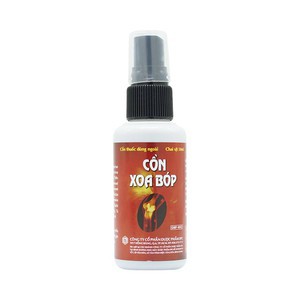 Cồn Xoa Bóp Dạng Xịt OPC  50ml- Trị thấp khớp, nhức mỏi, bong gân