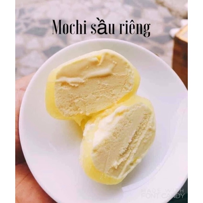 Bánh mochi sầu riêng