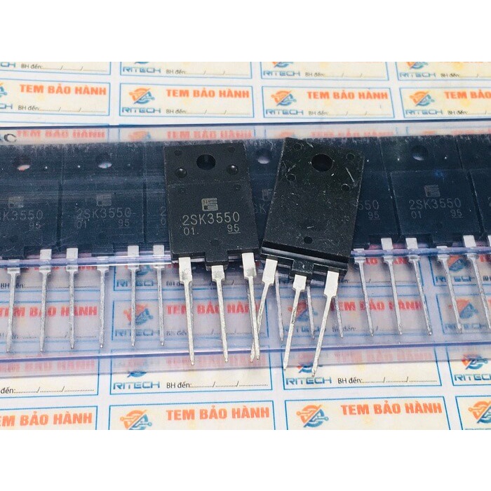 [Combo 2 chiếc] Mosfet 2SK3550 K3550 3550 10A 900V TO-3P