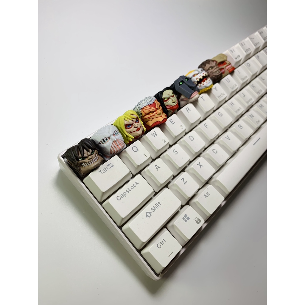 Nút bàn phím cơ nhân vật hoạt hình Nhật Bản/ Resin keycap/ Keycap set/ Esc keycap/ Gift for gamer