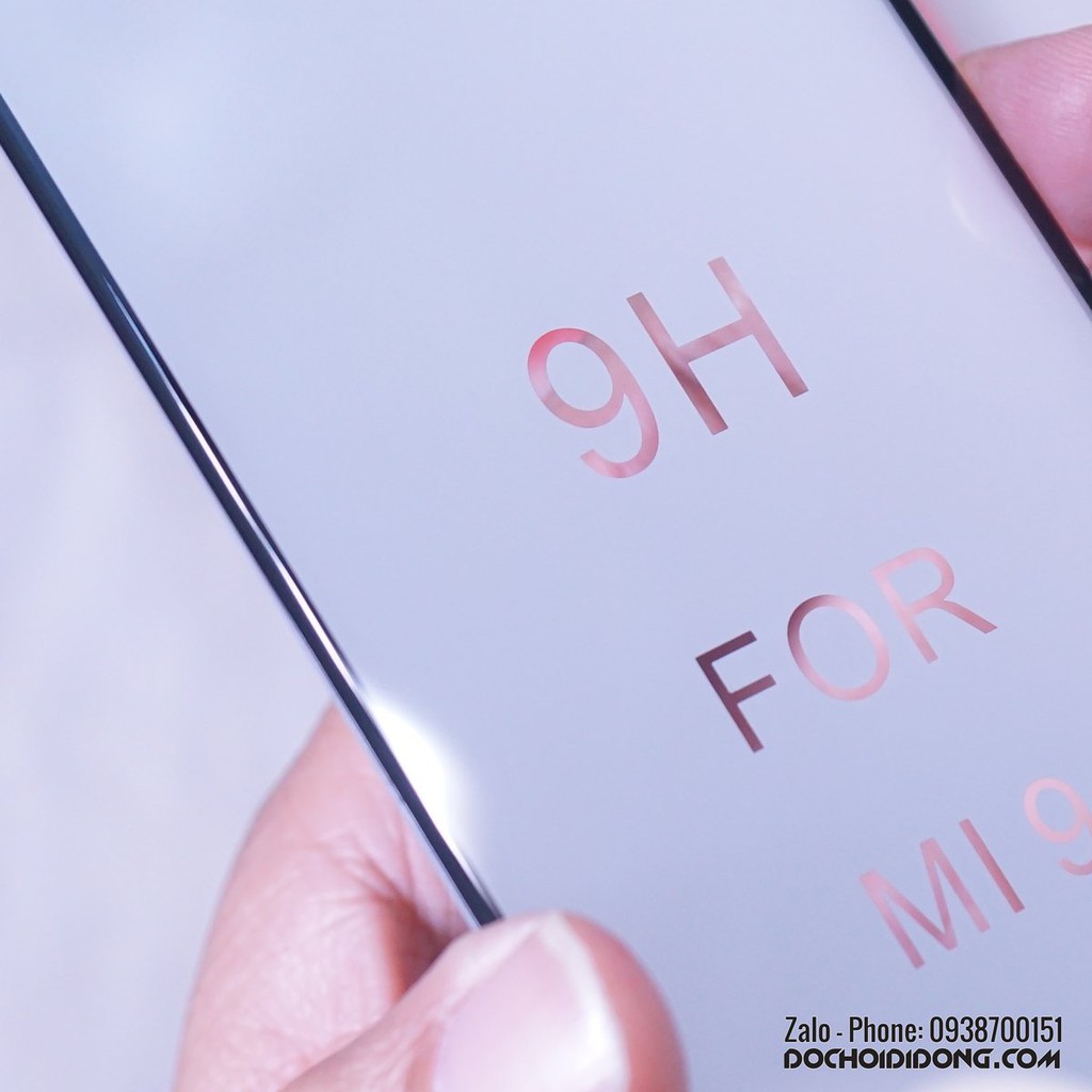 Miếng Dán Cường Lực Full Màn Hình Xiaomi Mi 9 Zacase Full Keo