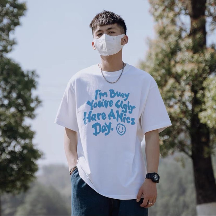 Áo Thun Tay Lỡ I'm Busy - Cotton Form Rộng Freesize Unisex Nam Nữ | Đầy Đủ Hình Ảnh | 1999 Brand | BigBuy360 - bigbuy360.vn