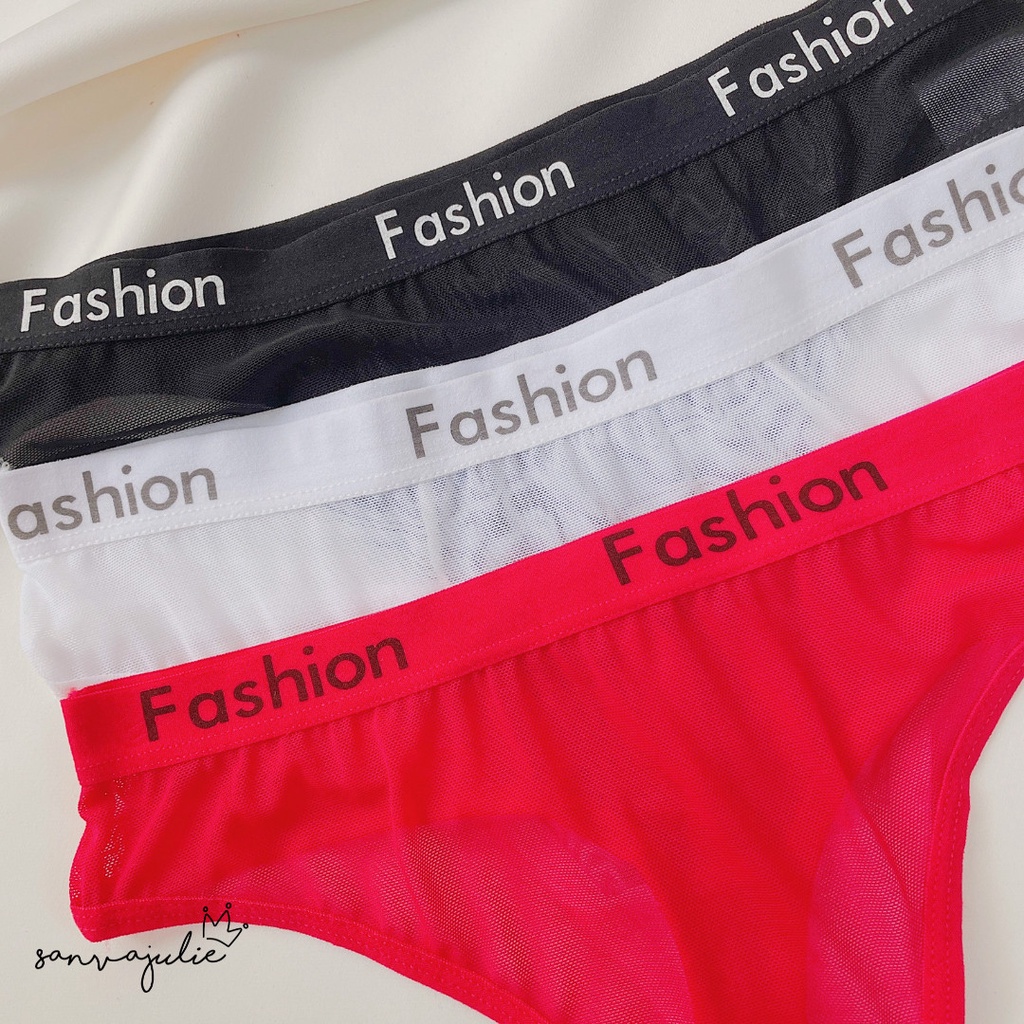 Quần lót nữ lọt khe Fashion lưới thể thao