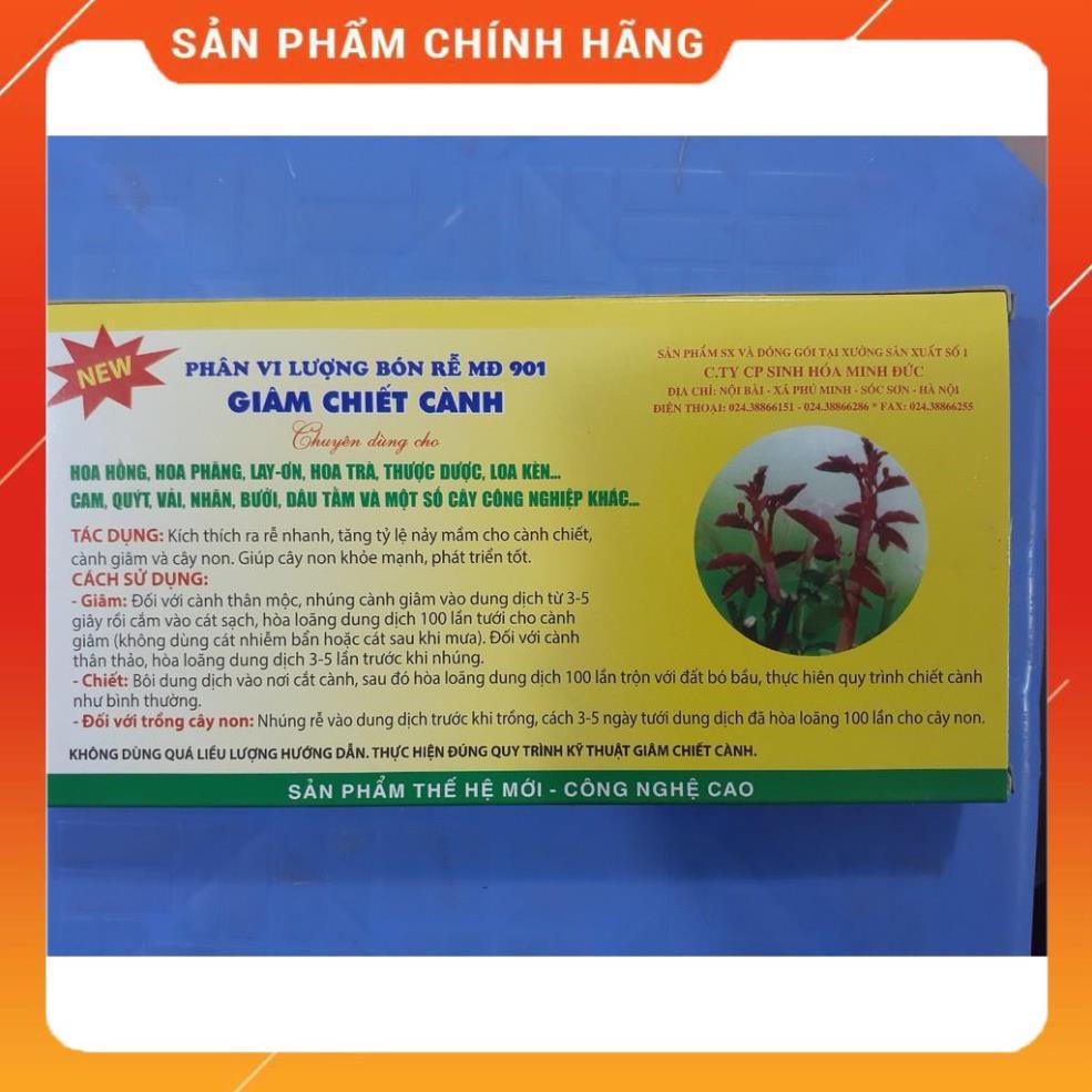 THUỐC GIÂM CHIẾT CÀNH MINH ĐỨC HỘP 10 LỌ, 10ML/LỌ