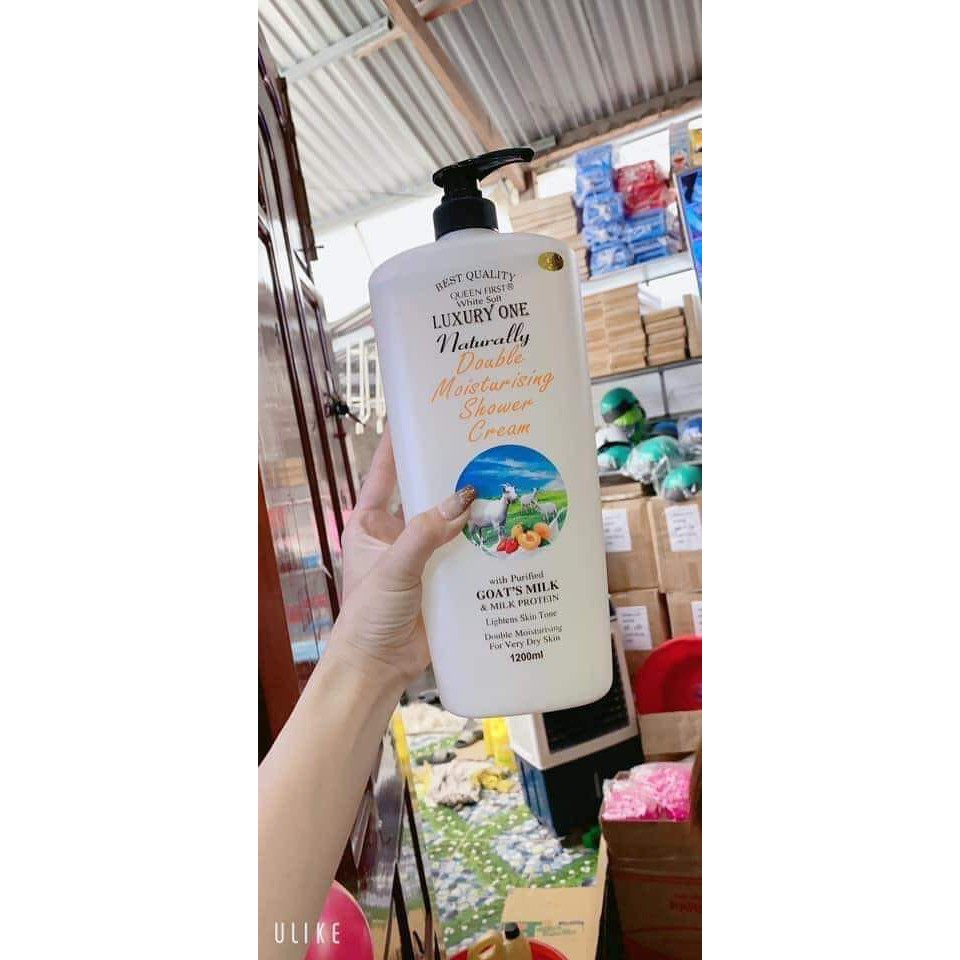 Sữa tắm dê luxury 1200ml