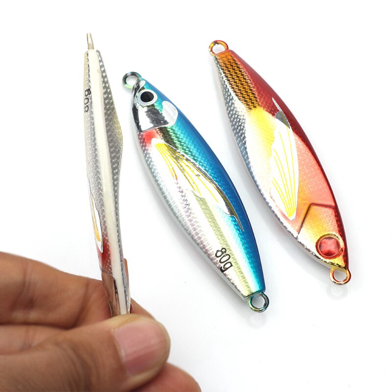 1 Mồi Câu Cá Nước Mặn Chậm Từ Nhật Bản 40/60/80/100G