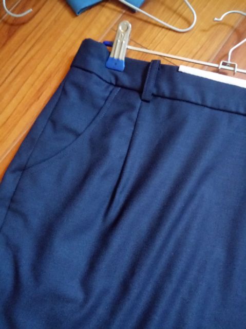 Set áo vest nữ, chân váy, quần công sở xanh đen