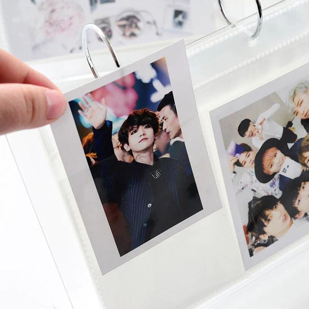 Lilyes Album Đựng Ảnh Thẻ Bằng Acrylic Instax Hình Ngôi Sao Trang Trí Nhà Cửa