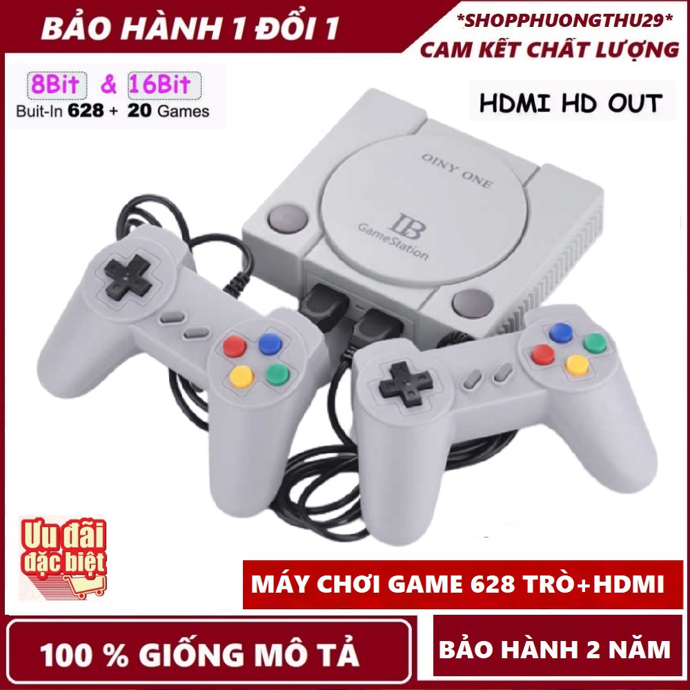 Máy Chơi Game playstation 4 Nút HDMI 628 trò nes+20 trò mới , tay cầm game , máy chơi game , ps4-Bảo hành 24 tháng