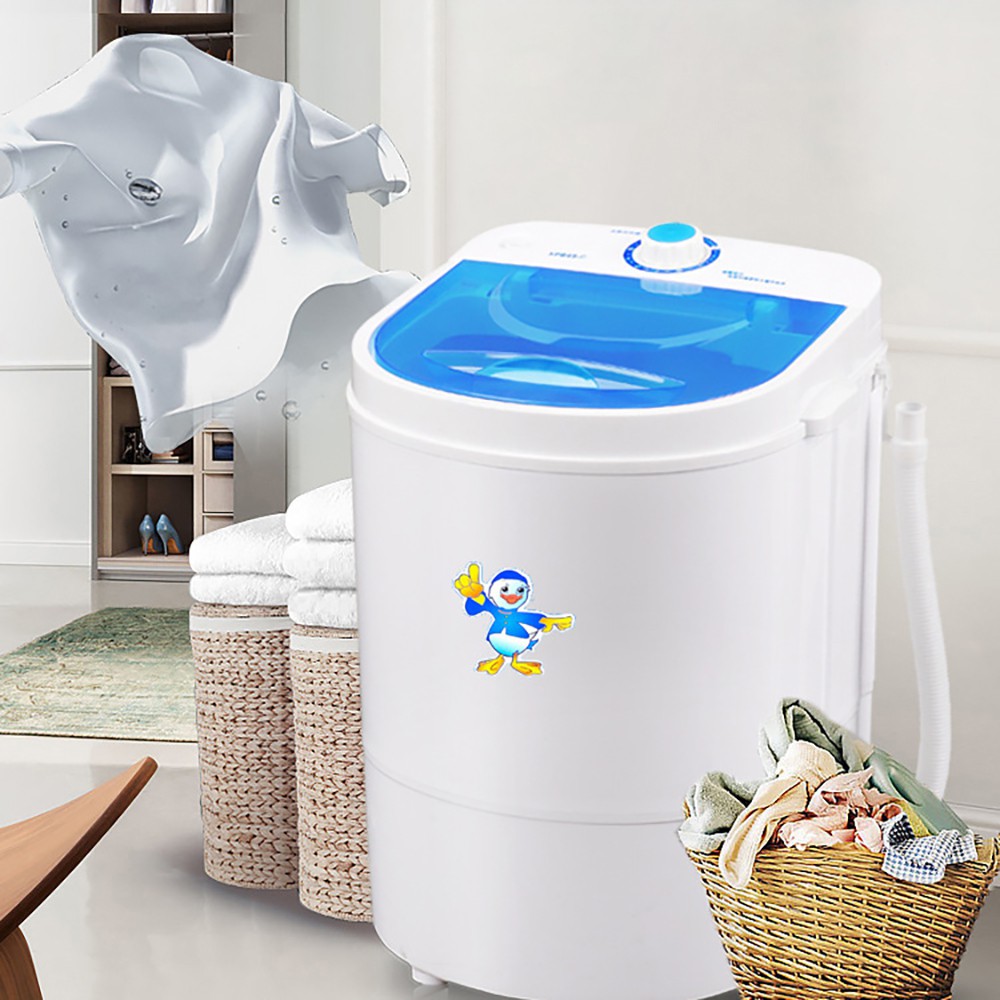Máy giặt mini bán tự động 4.2kg, máy giặt tiện lợi phù hợp cho đồ dùng em bé, hộ gia đình nhỏ, bảo hành 2 năm.