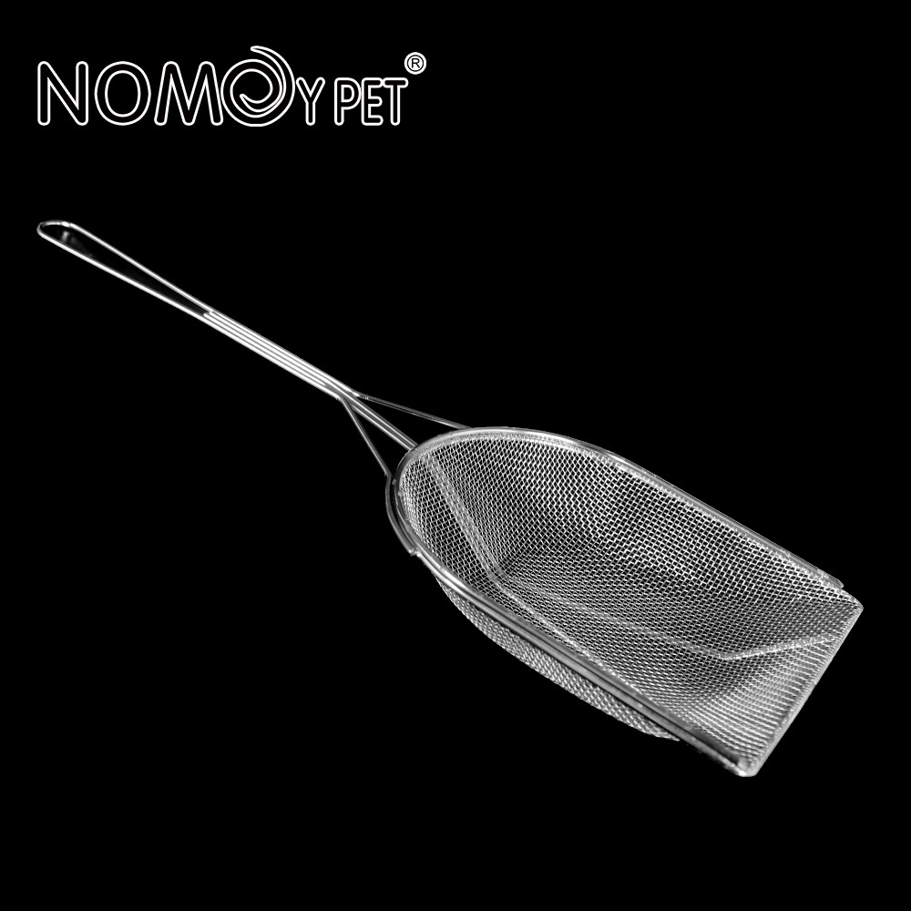 Xẻng sàng cát vệ sinh chuồng thú cưng bò sát  - xẻng sàng phân Thép không gỉ