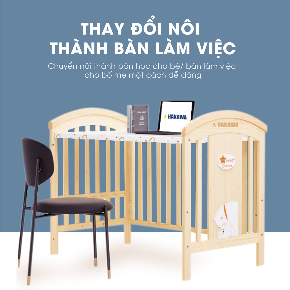 NÔI CŨI EM BÉ HAKAWA HOÀNG GIA 1 HK-B03 - PHÂN PHỐI CHÍNH HÃNG - BẢO HÀNH 3 NĂM CHÍNH HÃNG