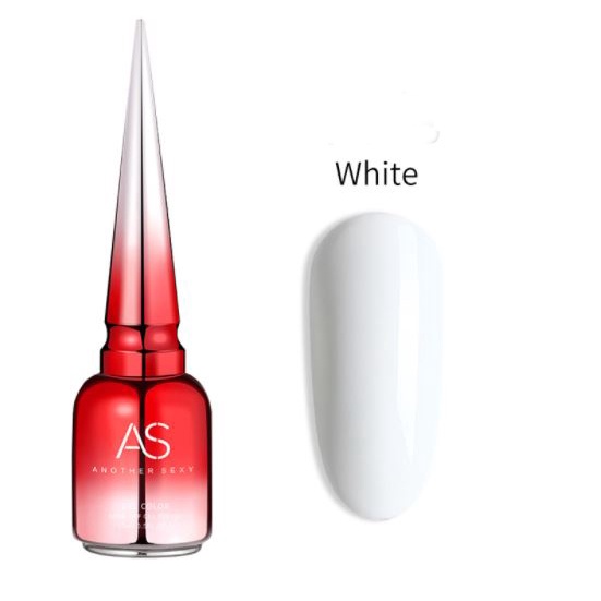 Sơn Gel trắng AS, trắng tinh vẽ french đầu móng