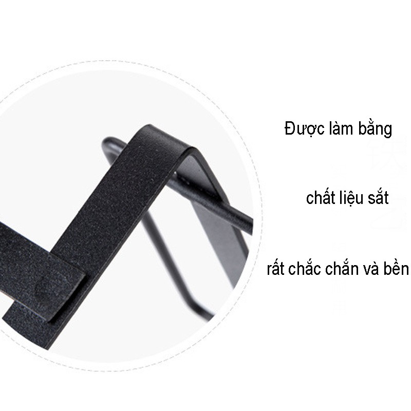 Giá Treo Túi Nilong Đựng Rác Bằng Sắt Chắc Chắn, Hợp Vệ Sinh