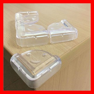 Set 4 Miếng Bịt Góc Bàn, Bọc Cạnh Bàn Silicon Tránh Va Đập - An Toàn Cho Bé Và Người Già