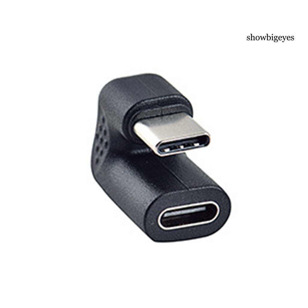 Đầu Nối Chuyển Đổi Type C Đầu Đực Sang Đầu Cái Hình Chữ U Bằng Pvc Ổn Định Cho Máy Tính Bảng