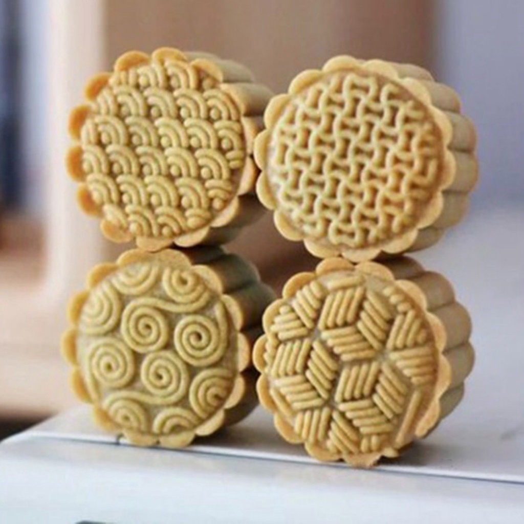 Khuôn Cắt Bánh Trung Thu 50g Nhiều Màu Sắc