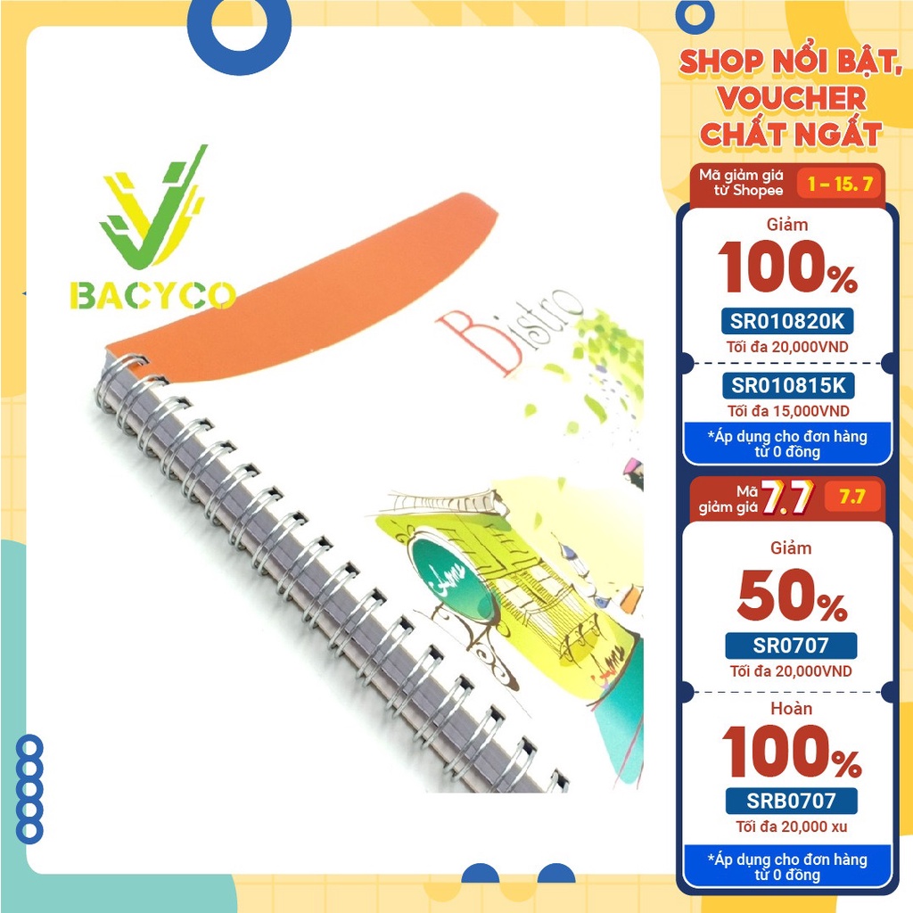 Sổ Lò Xo A4 / A5 200 Trang