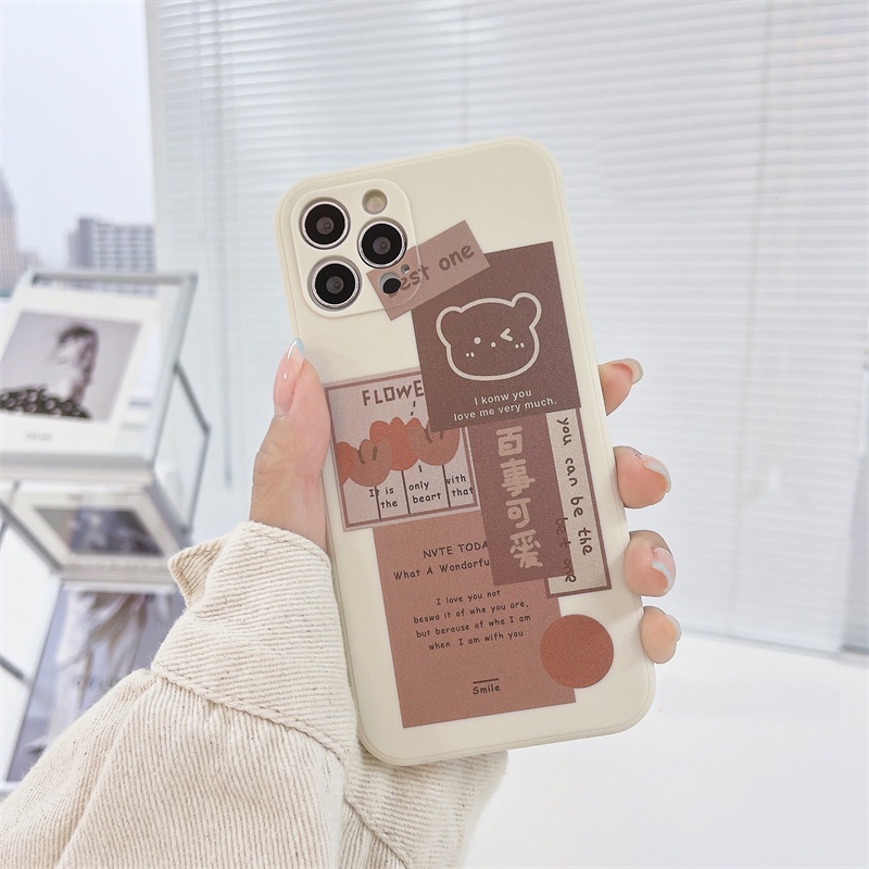 Ốp Điện Thoại Silicone Hình Gấu Cho Itel P15 P33 P36 P37 A33 A26 A37 A35 A16 Plus S15 Pro S16