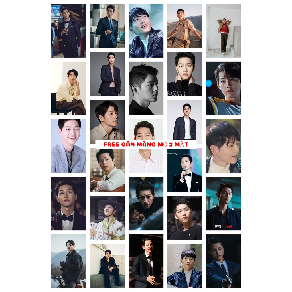 Lomo card 54 ảnh Song Joong Ki