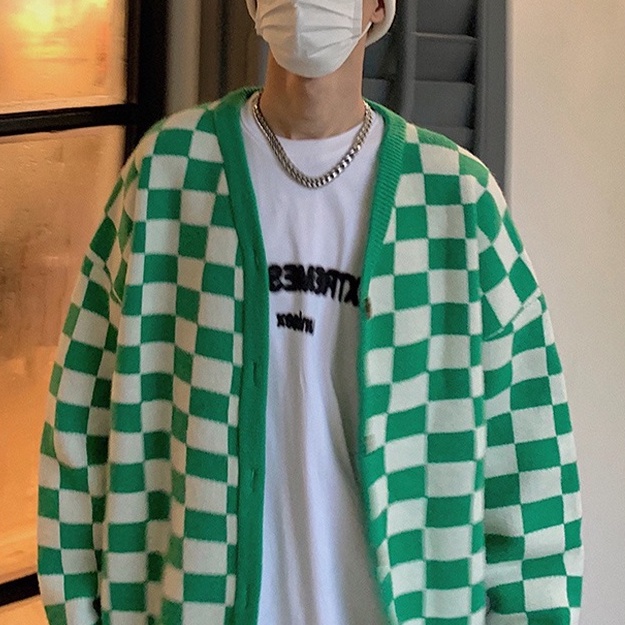 Áo cardigan nam dáng rộng, áo khoác nam chất len mặc ngoài thời trang unisex phong cách Hàn Quốc