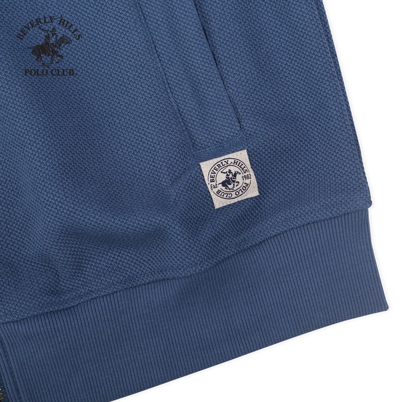Áo Hoodie có mũ Nam Beverly Hills Polo Club Regularfit Cotton Xanh HMRLS20V144