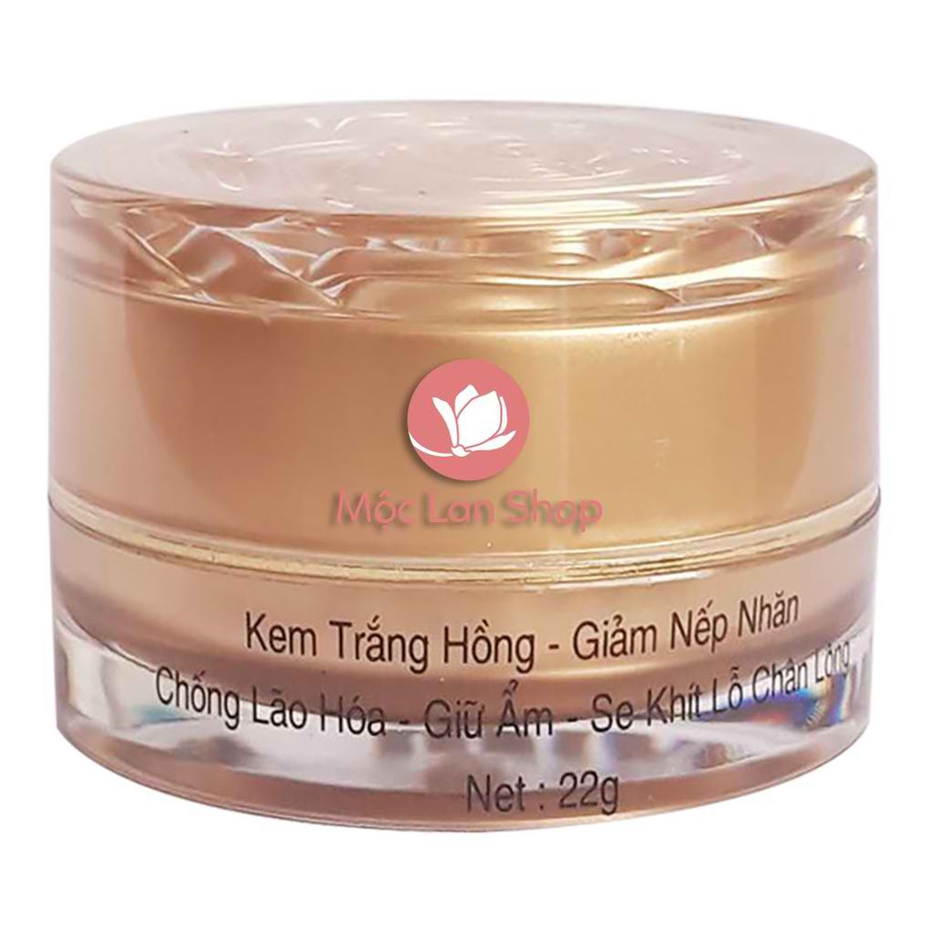 Kem NanoWhite Trắng Hồng, Giảm Nếp Nhăn, Chống Lão Hóa, Giữ Ẩm, Se Khít Lỗ Chân Lông 22gr