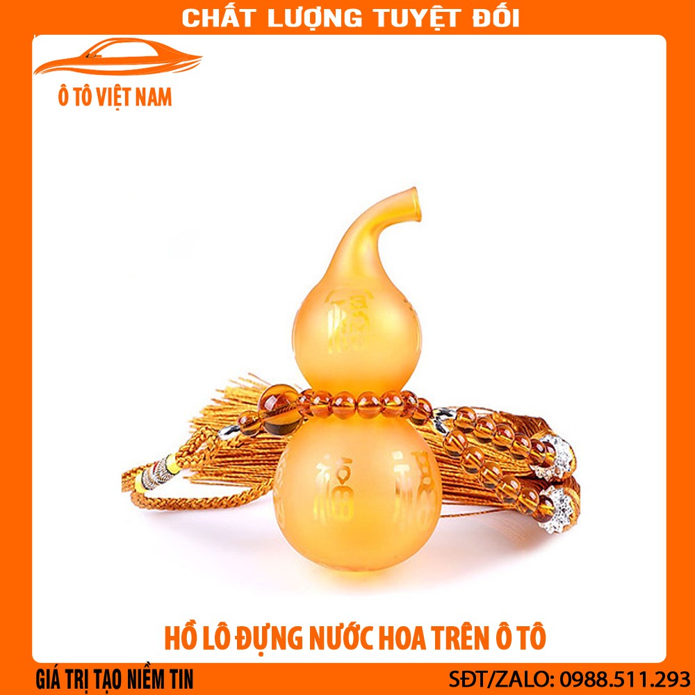 Hồ lô treo xe ô tô đựng tinh dầu thơm