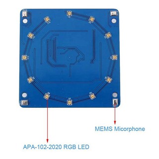 Bo Mạch Micro Trợ Lý Ảo Google Assistant Cho Raspberry Pi ReSpeaker 4 - Mics Pi HAT AC108