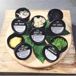 Bột rửa mặt LUSH - Herbalism, Dark Angels, Angels On Bare Skin, Aqua Marina, Let The Good Times Roll cleanser