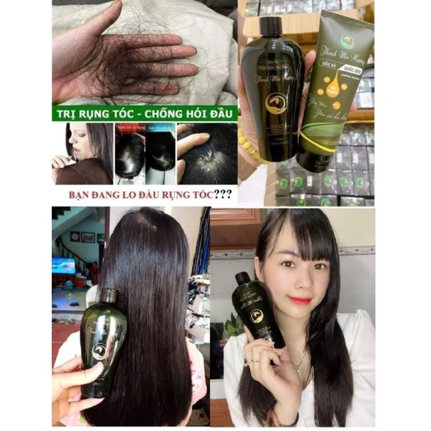 Dầu gội đầu giảm rụng tóc, kích thích mọc tóc thanh mộc hương