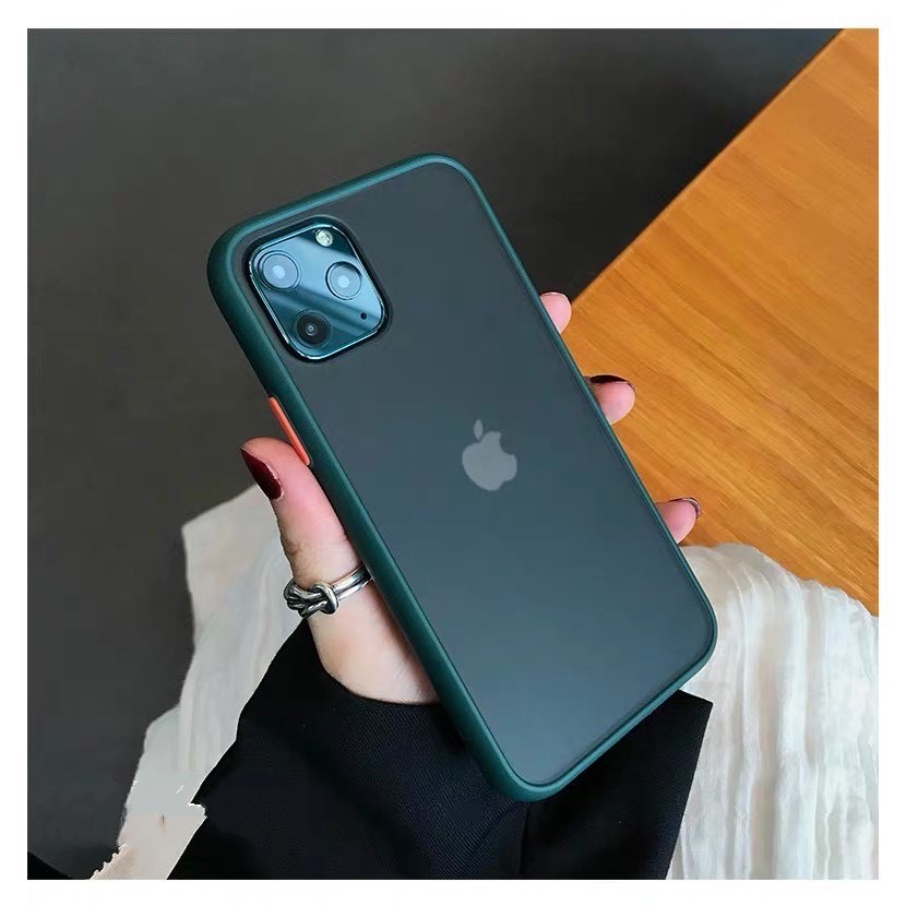 Ốp iPhone nhựa nhám Viền màu full các dòng - CocoShop | BigBuy360 - bigbuy360.vn