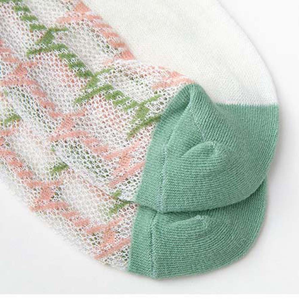 Vớ Cotton Thoáng Khí Họa Tiết Hoa Dễ Thương Cho Nữ | WebRaoVat - webraovat.net.vn