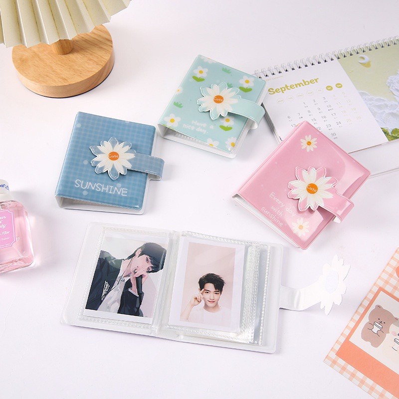 Collect Book Album Ảnh Daisy dùng để bảo vệ card bo góc, ảnh polaroid, thẻ bài, thẻ Anime,...