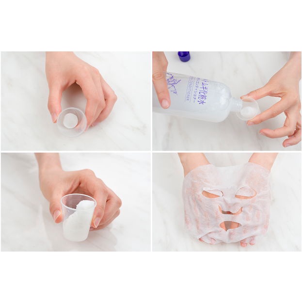 Nước hoa hồng dưỡng ẩm hạt ý dĩ Kumano 500ml