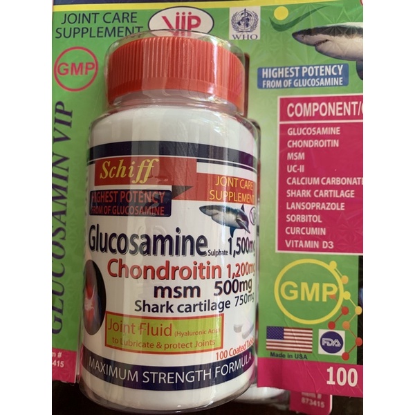 Viên Uống Bổ Khớp Glucosamine 1500mg Nhập Khẩu Mĩ( Giảm Viêm Sưng,Cứng Khớp,Viêm Khớp…..)