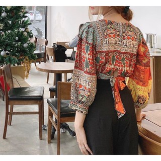 ÁO CROPTOP THỔ CẨM