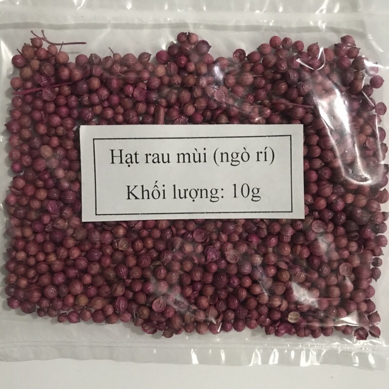 10g hat rau các loại