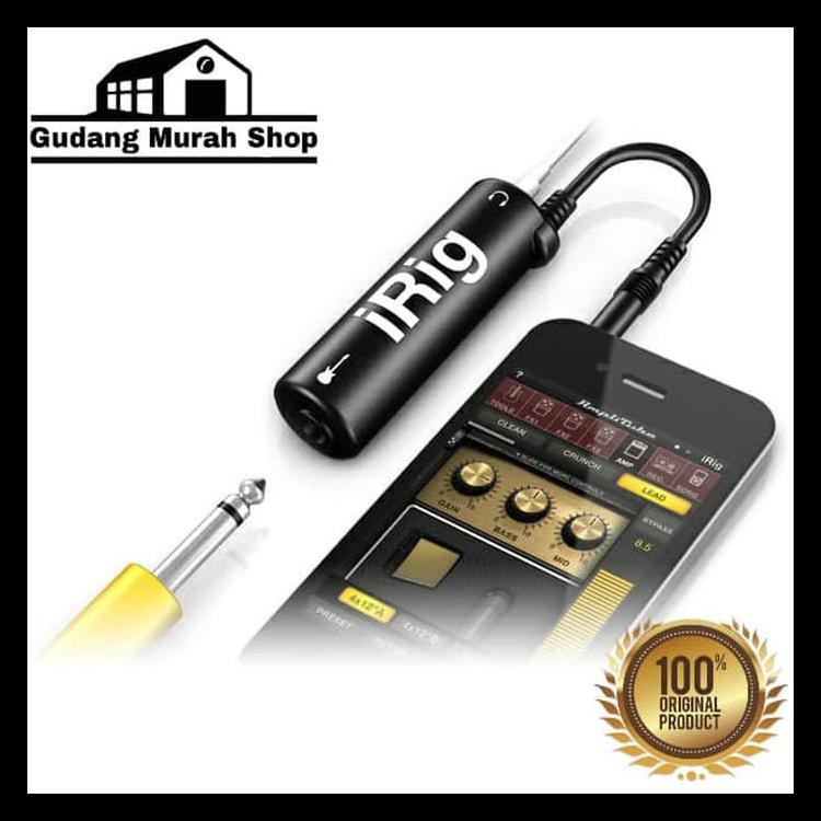 Irig Amplitube Guitar Cho Ios / Iphone Types, Android, Tab Ipad Code 1410