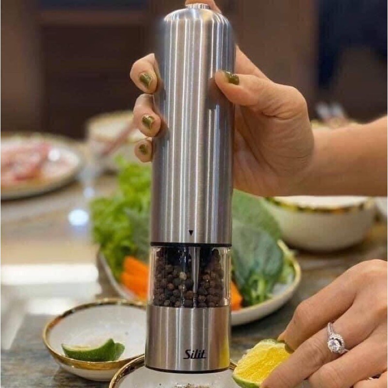 Set xay tiêu muối SILIT vỏ thép sang trọng - có tách lẻ [nhập Đức chính hãng]