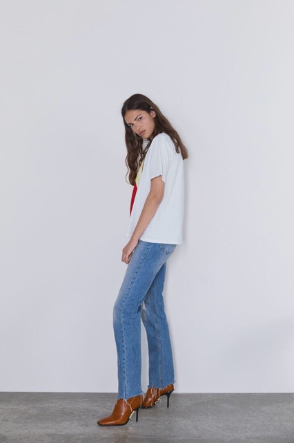 (Sẵn)Áo phông Zara dư sịn new, 2 mầu