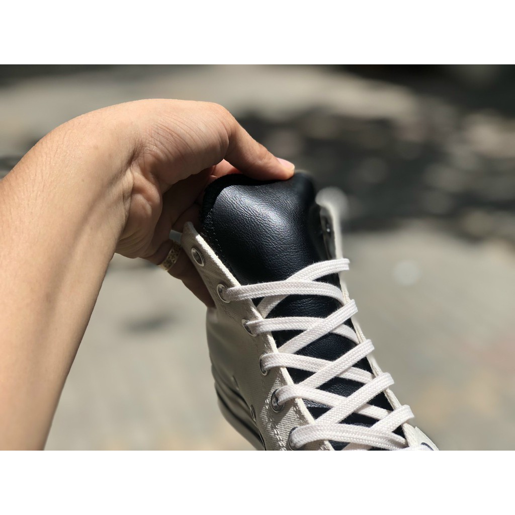 [Hàng đẹp] Giày thể thao cao cấp Converse AllStar đen trắng cao cổ - Freeship từ 150k
