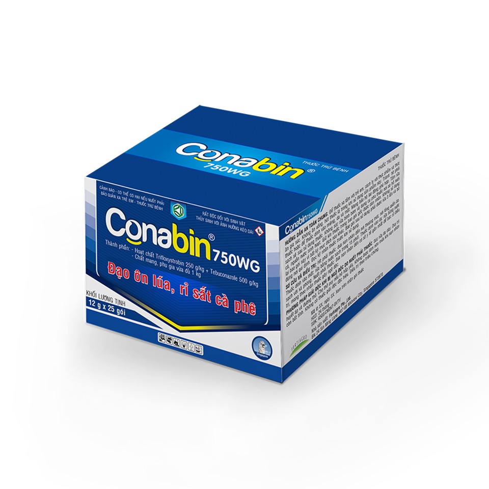 CONABIN 750WG - Thuốc trừ bệnh thán thư, đốm lá, rỉ sắt, phấn trắng