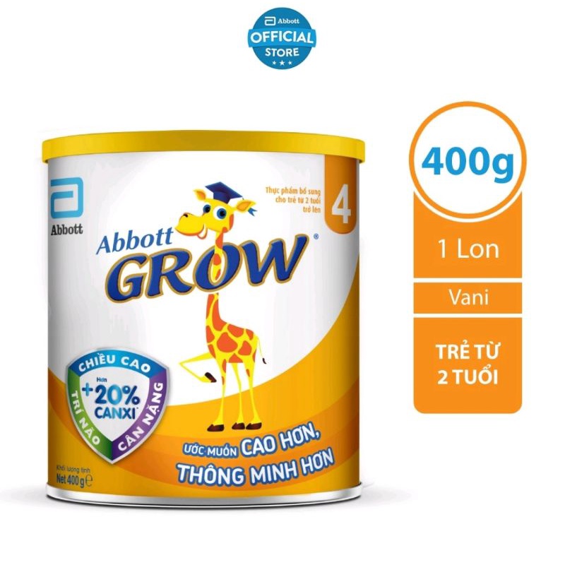 Sữa Abott Grow 4-400g(Date2024)